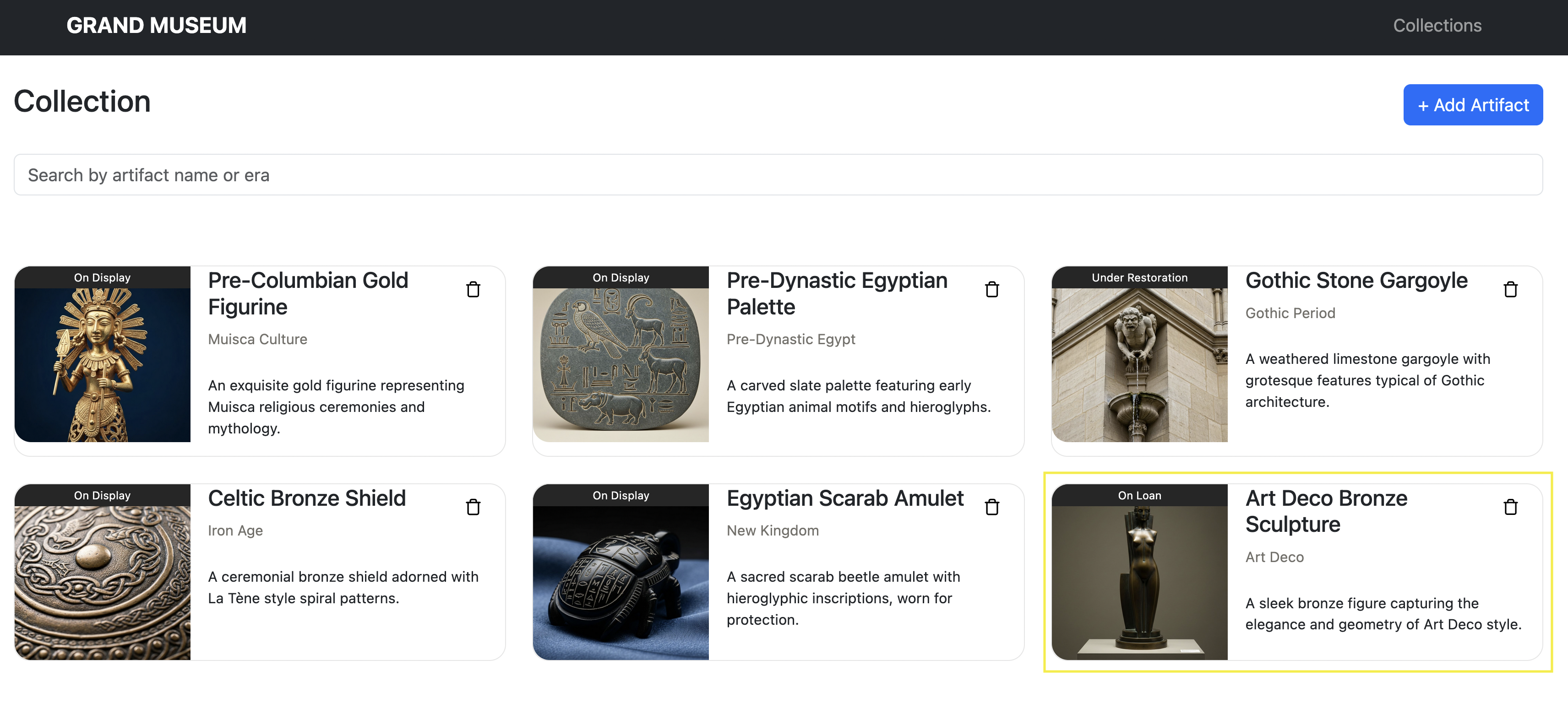 Extra item toevoegen