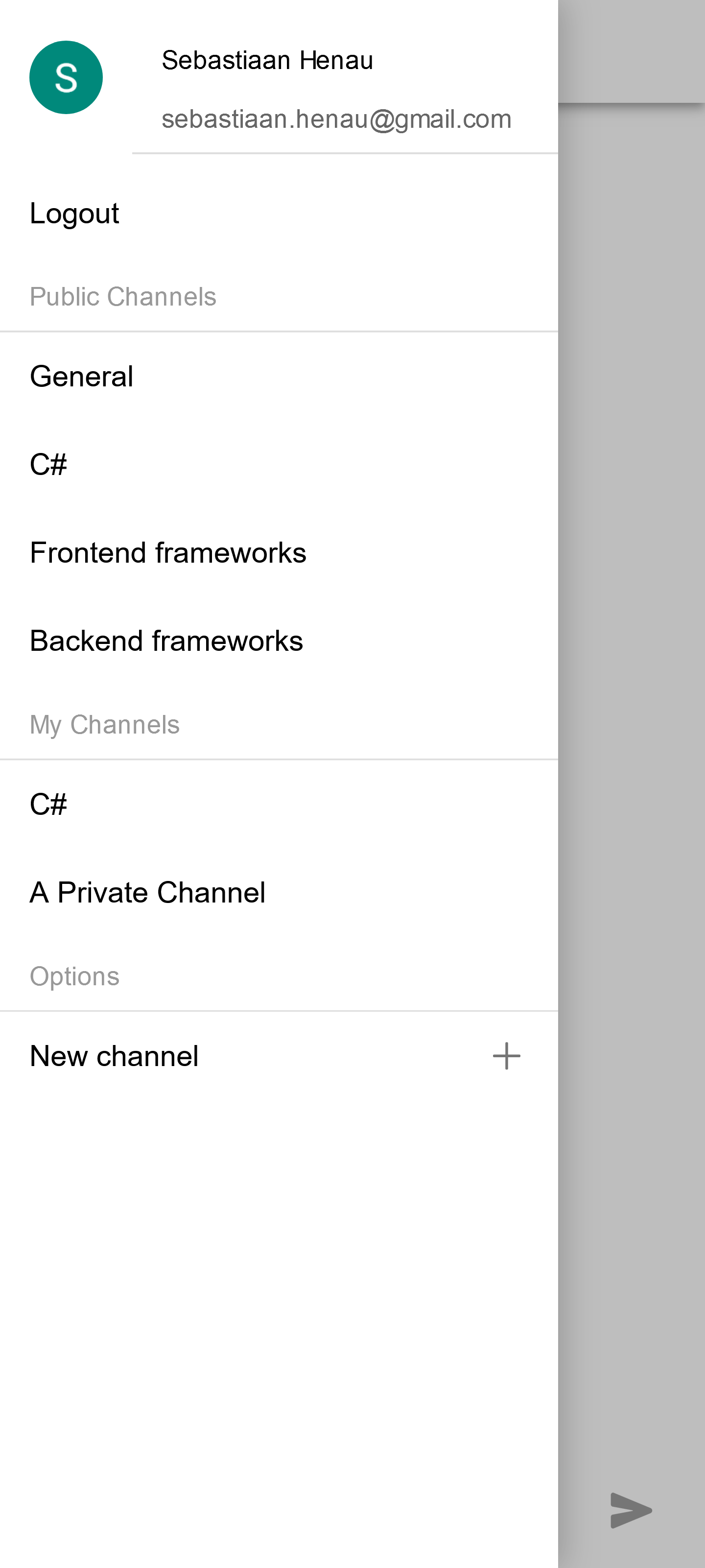 Publieke & privé kanalen