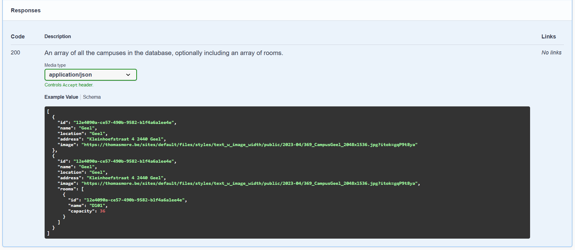 Swagger UI - anyOf schema