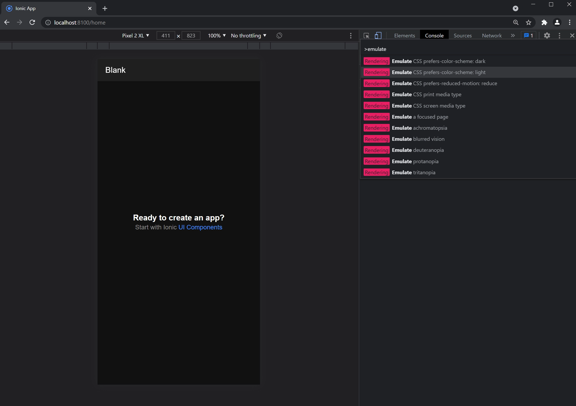 Emulate Color Scheme