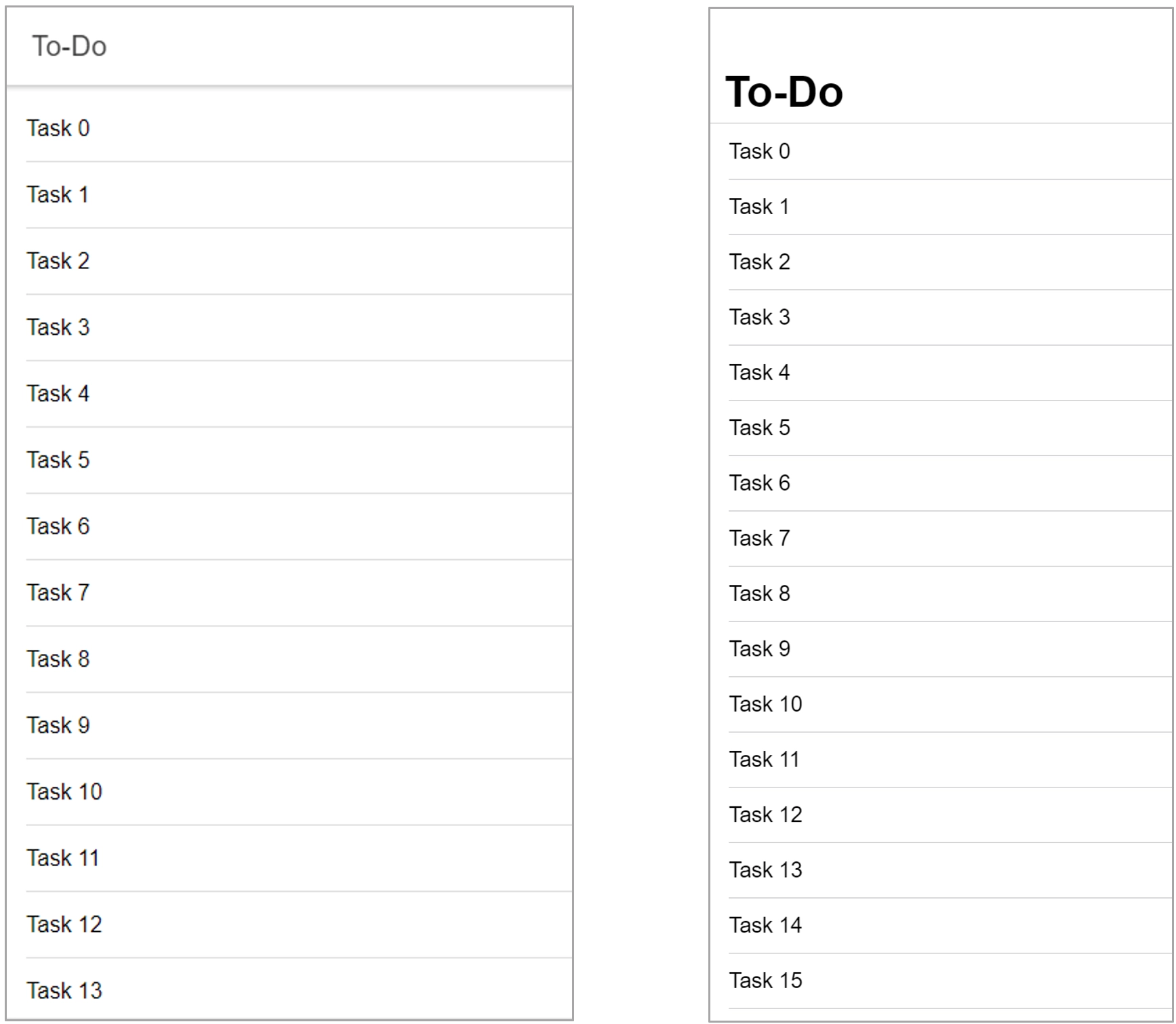 To-Do: Tussenresultaat 1